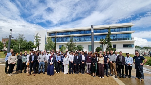 FIBE3 Summer Industry Day group photo